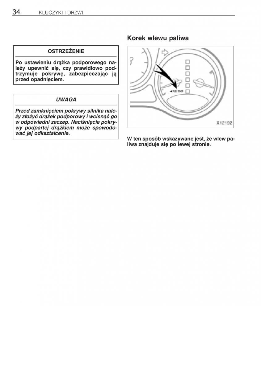 manual Toyota RAV4 Toyota Rav4 II 2 instrukcja / page 41