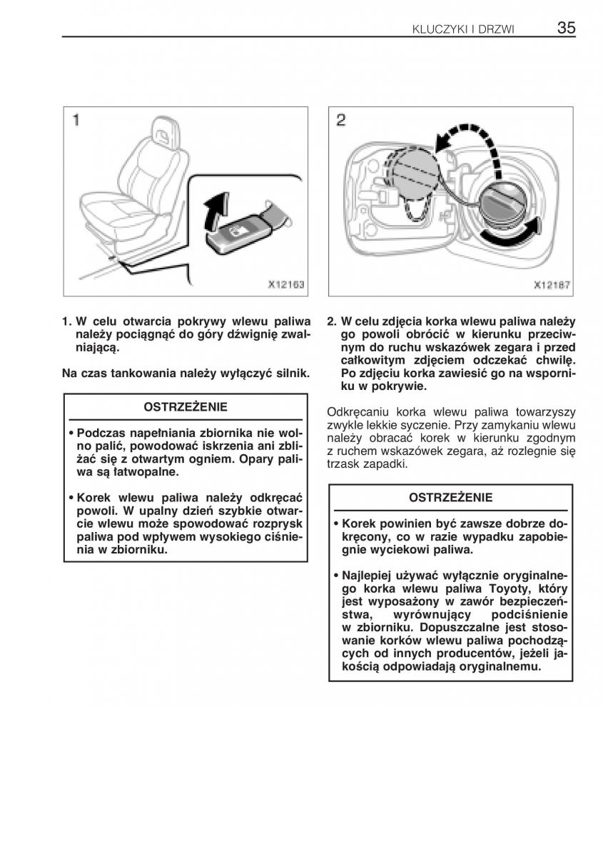 Toyota Rav4 II 2 instrukcja obslugi / page 42