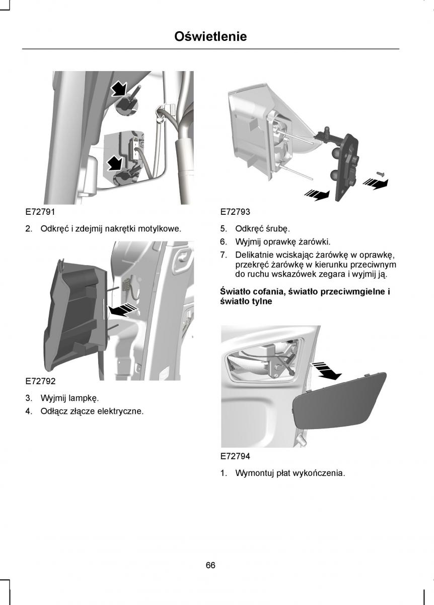 Ford S Max I 1 instrukcja obslugi / page 68