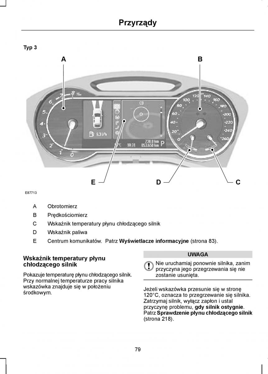 Ford S Max I 1 instrukcja obslugi / page 81