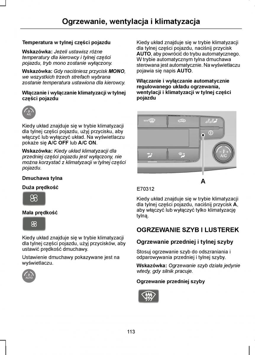 Ford S Max I 1 instrukcja obslugi / page 115