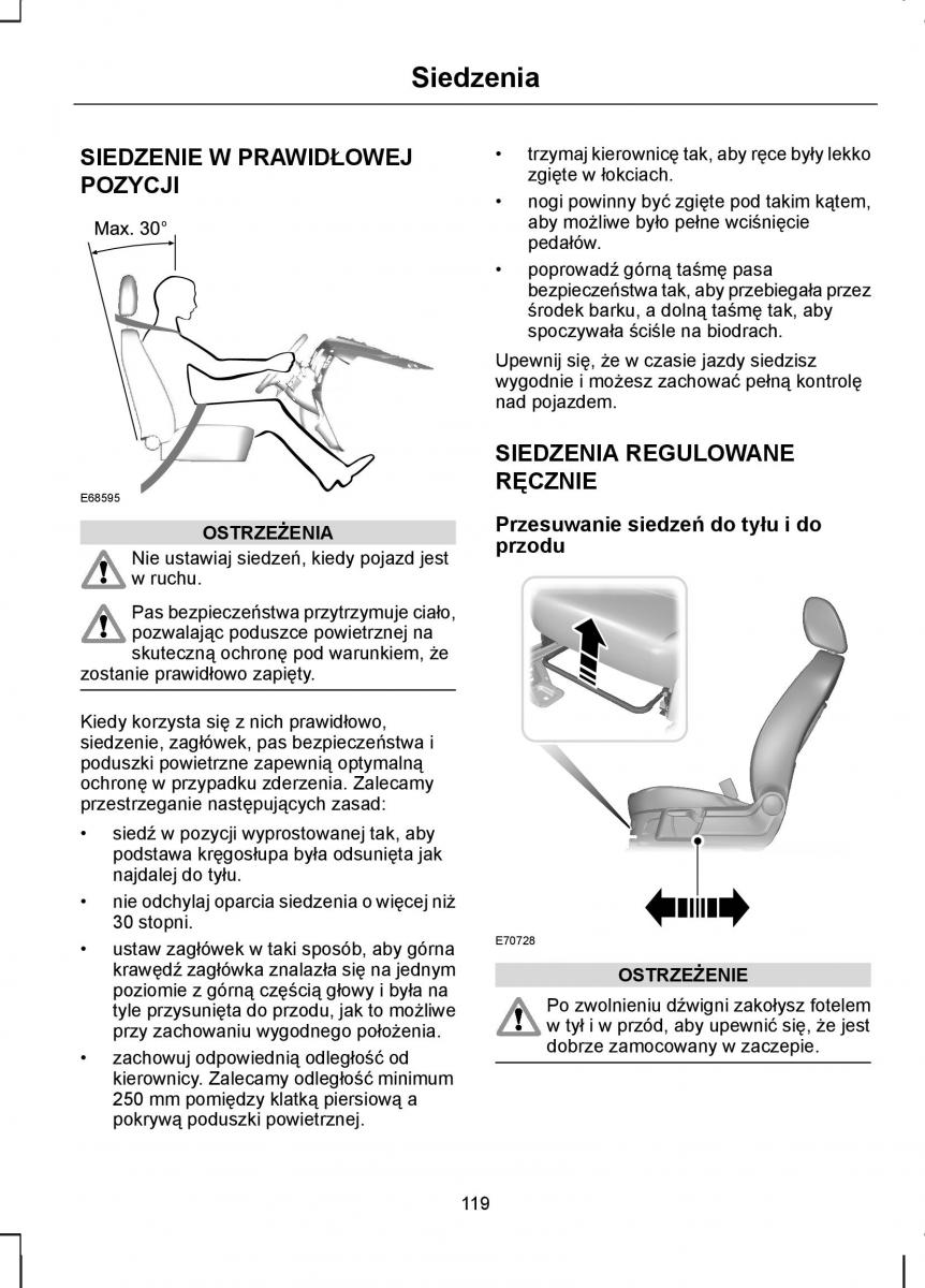 Ford S Max I 1 instrukcja obslugi / page 121