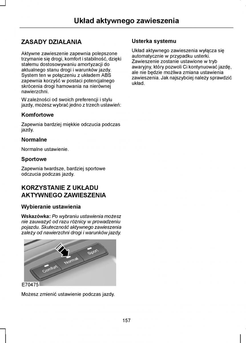 Ford S Max I 1 instrukcja obslugi / page 159