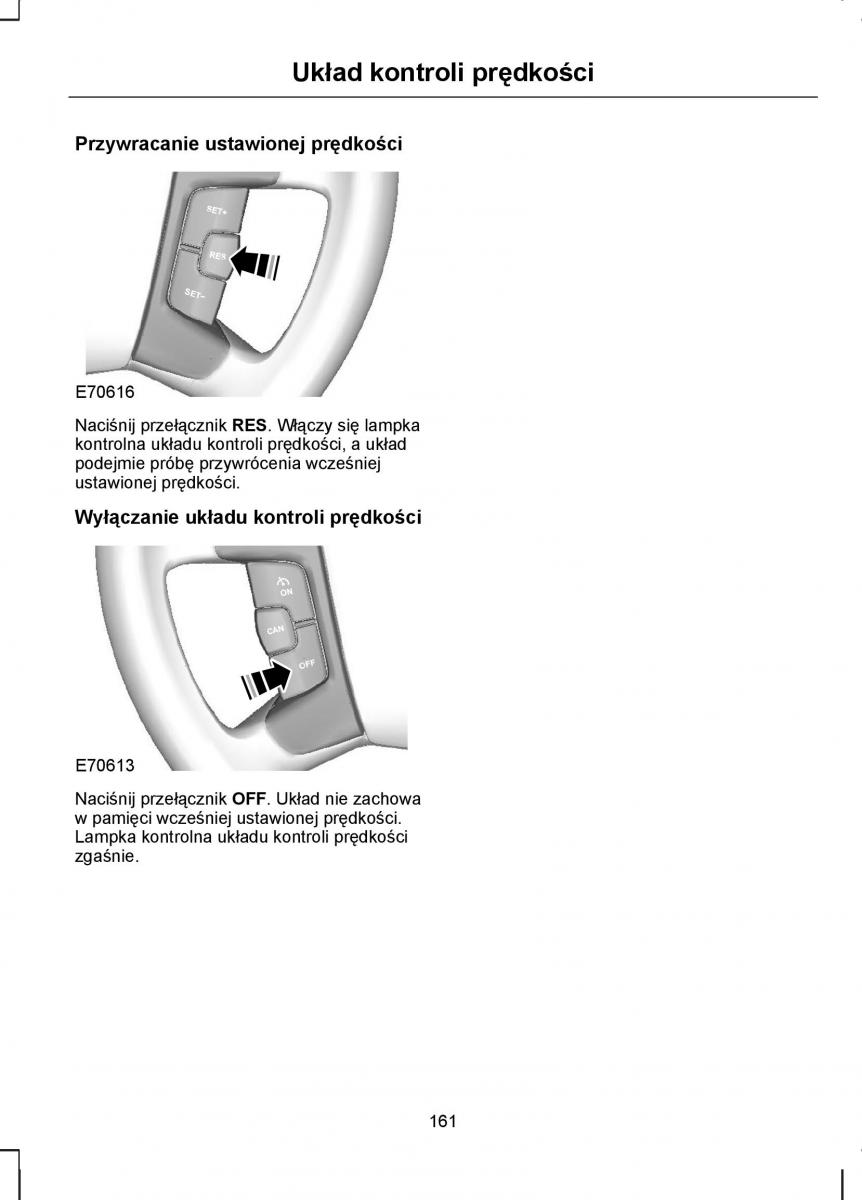 Ford S Max I 1 instrukcja obslugi / page 163