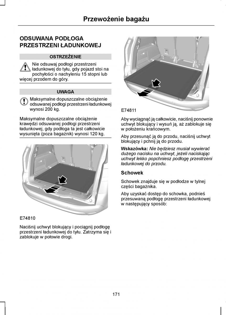 Ford S Max I 1 instrukcja obslugi / page 173