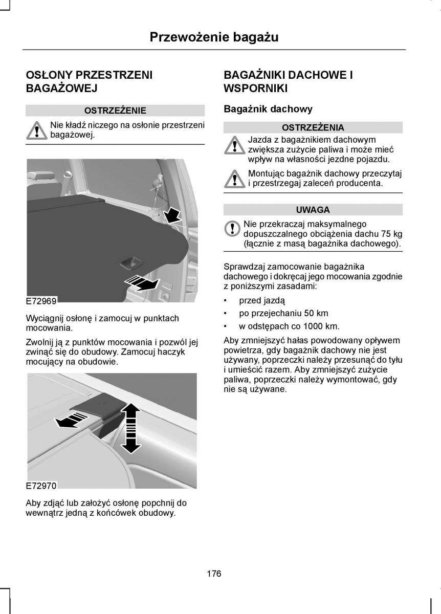 Ford S Max I 1 instrukcja obslugi / page 178