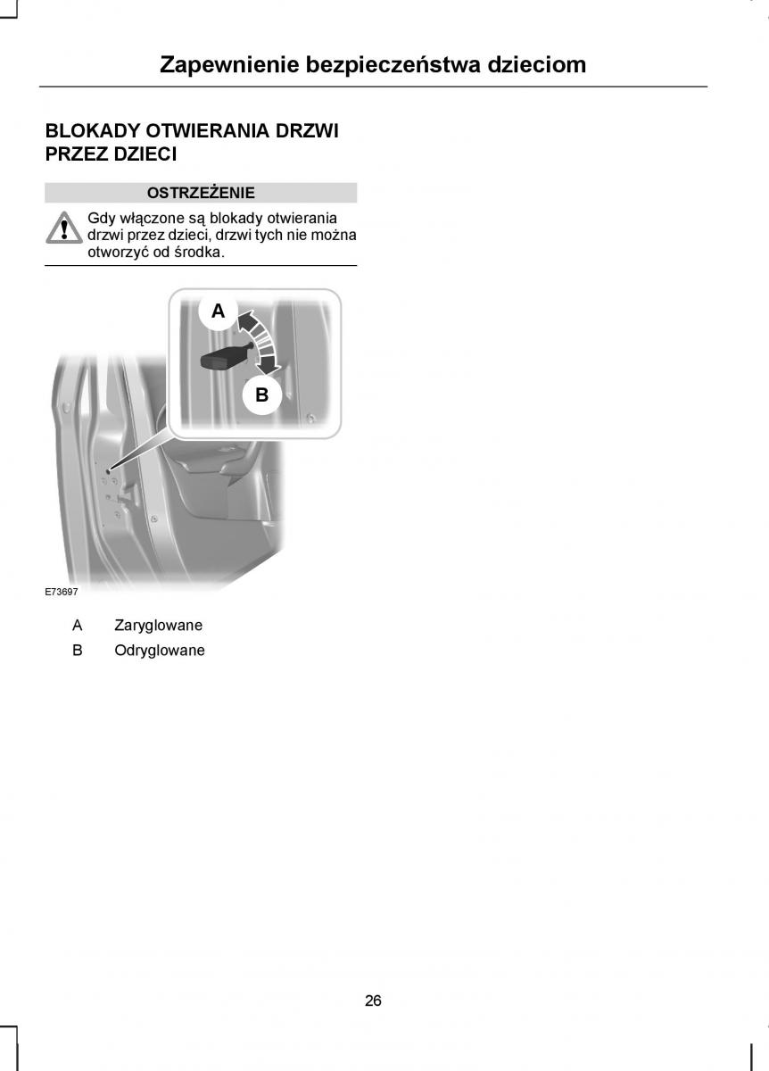 Ford S Max I 1 instrukcja obslugi / page 28