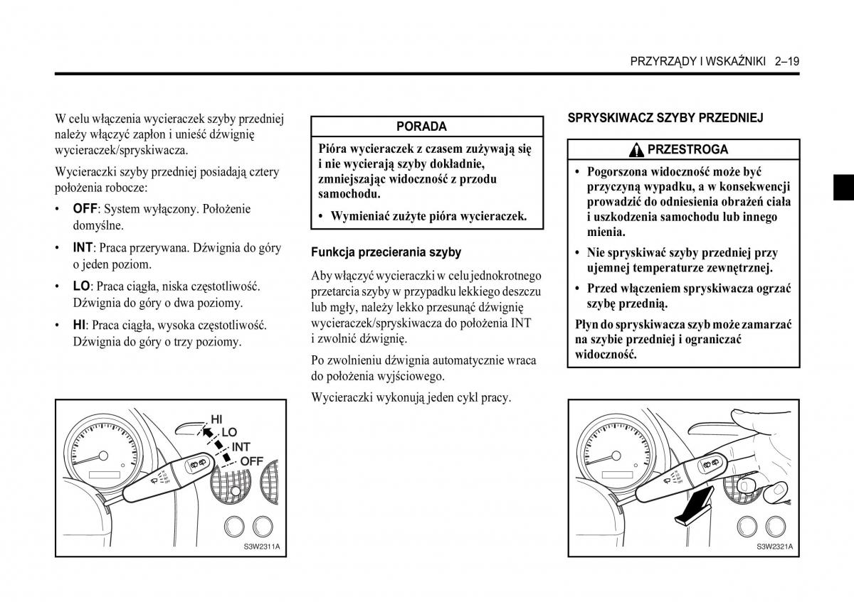 Chevrolet Aveo I 1 instrukcja obslugi / page 55