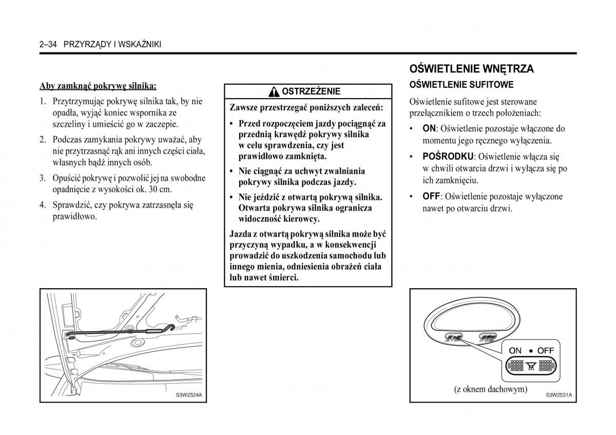 Chevrolet Aveo I 1 instrukcja obslugi / page 70