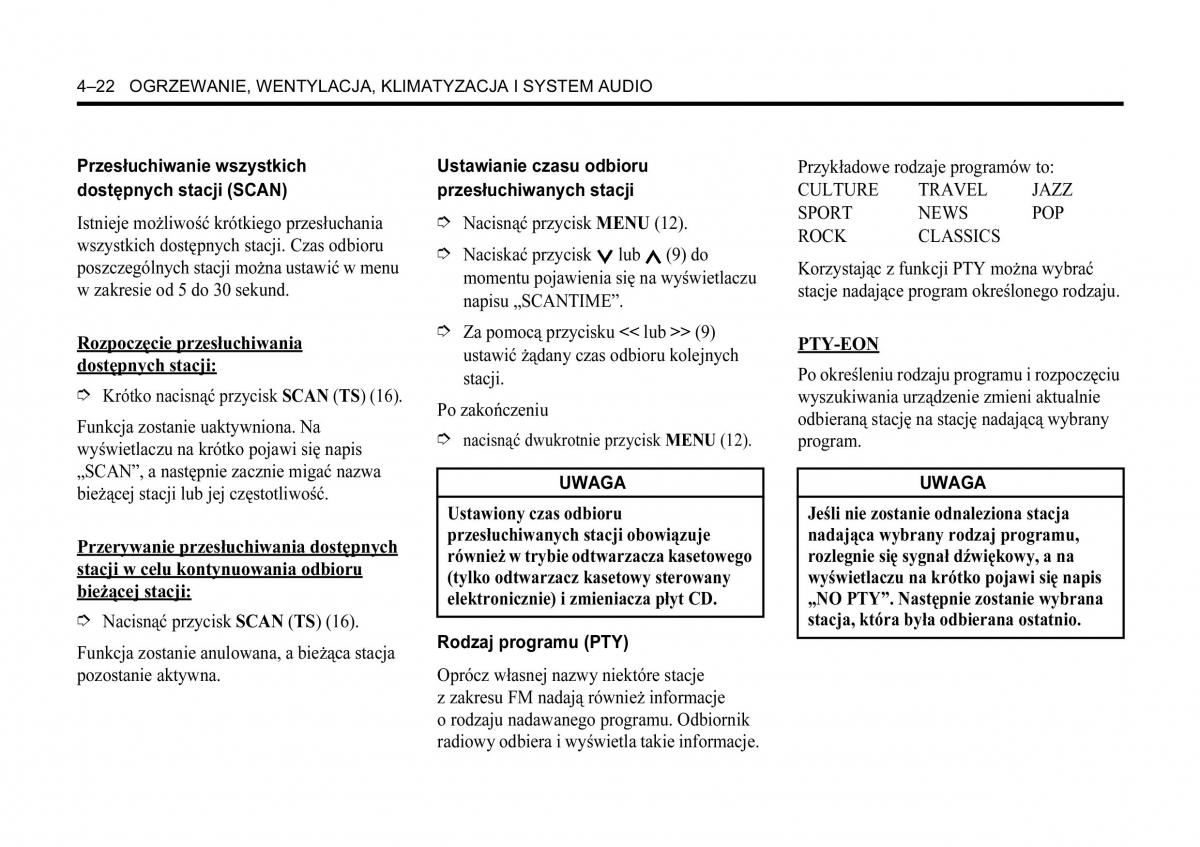 Chevrolet Aveo I 1 instrukcja obslugi / page 130