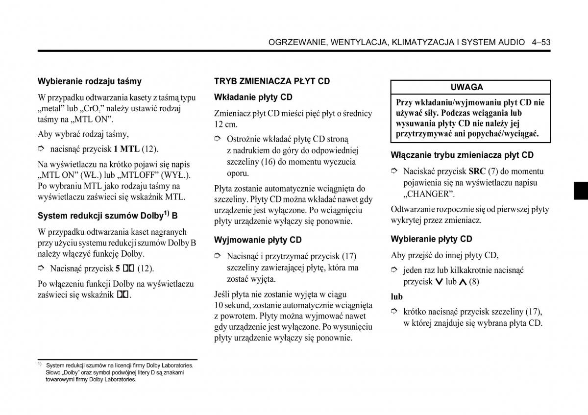 Chevrolet Aveo I 1 instrukcja obslugi / page 161