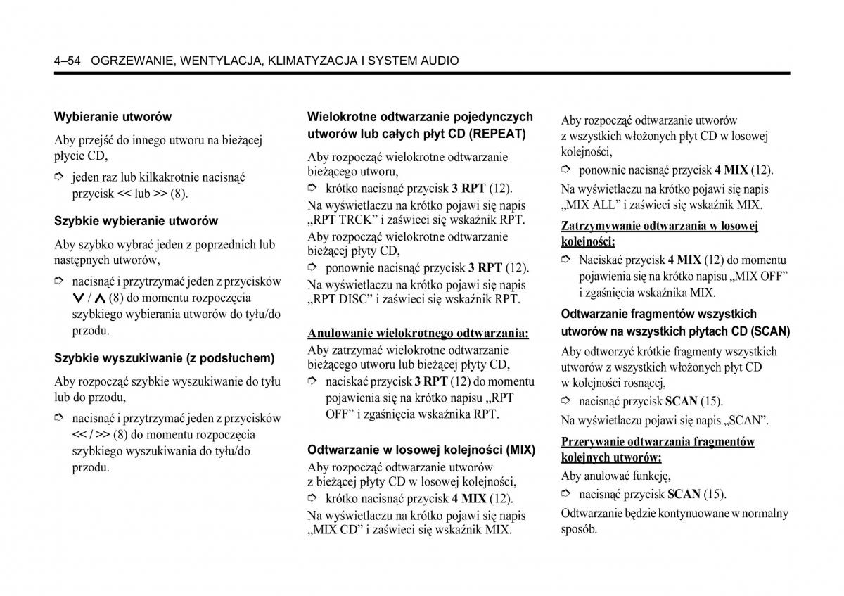 Chevrolet Aveo I 1 instrukcja obslugi / page 162