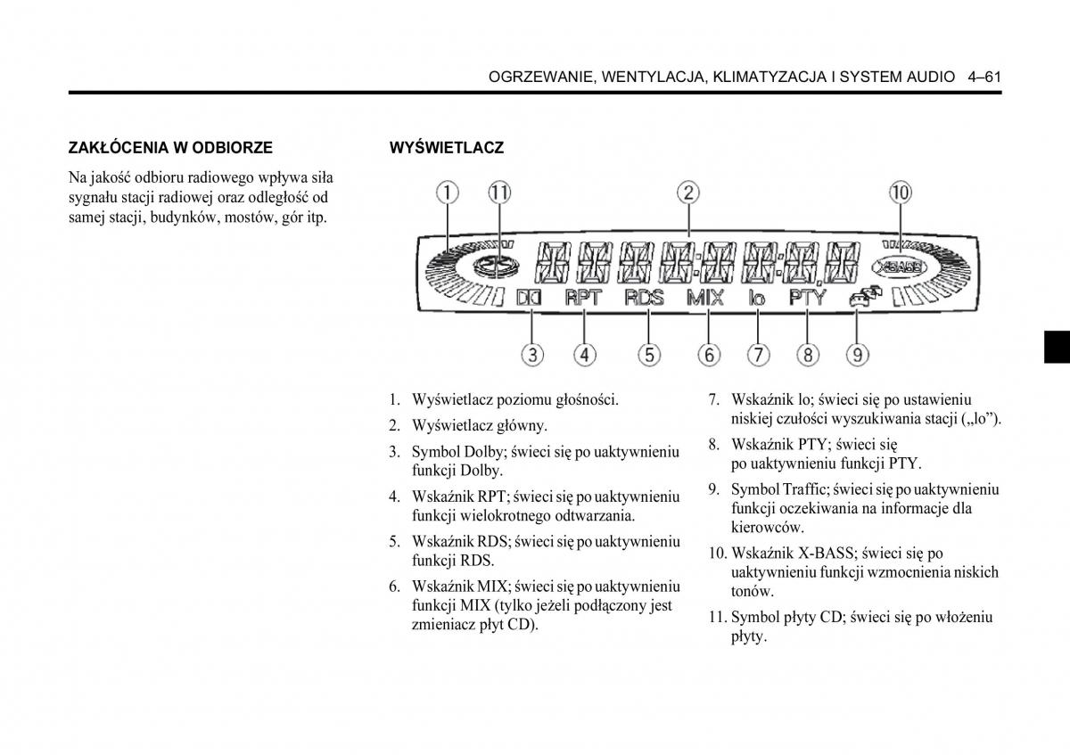 Chevrolet Aveo I 1 instrukcja obslugi / page 169