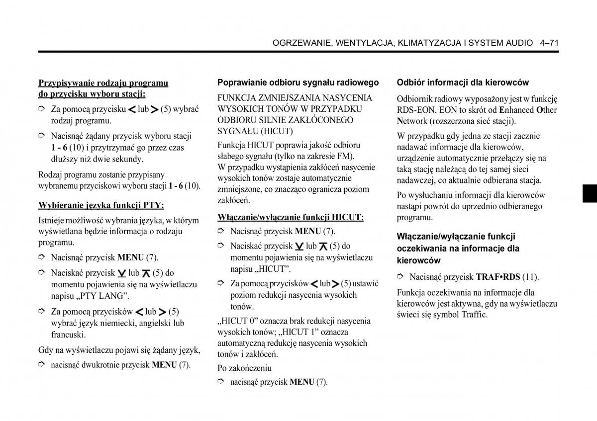 Chevrolet Aveo I 1 instrukcja obslugi / page 179