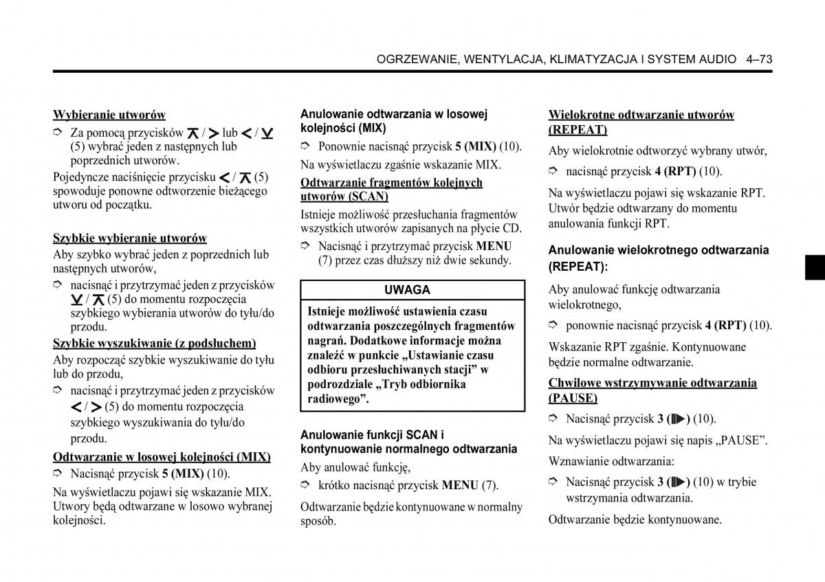 Chevrolet Aveo I 1 instrukcja obslugi / page 181