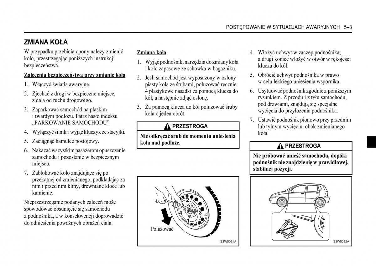 Chevrolet Aveo I 1 instrukcja obslugi / page 193