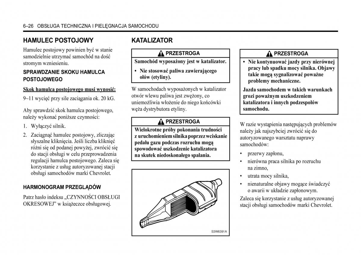 Chevrolet Aveo I 1 instrukcja obslugi / page 228