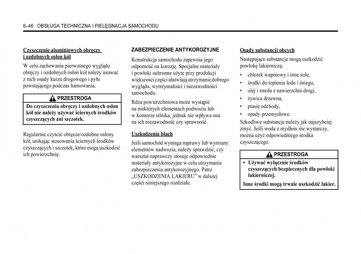 Chevrolet Aveo I 1 instrukcja obslugi / page 248