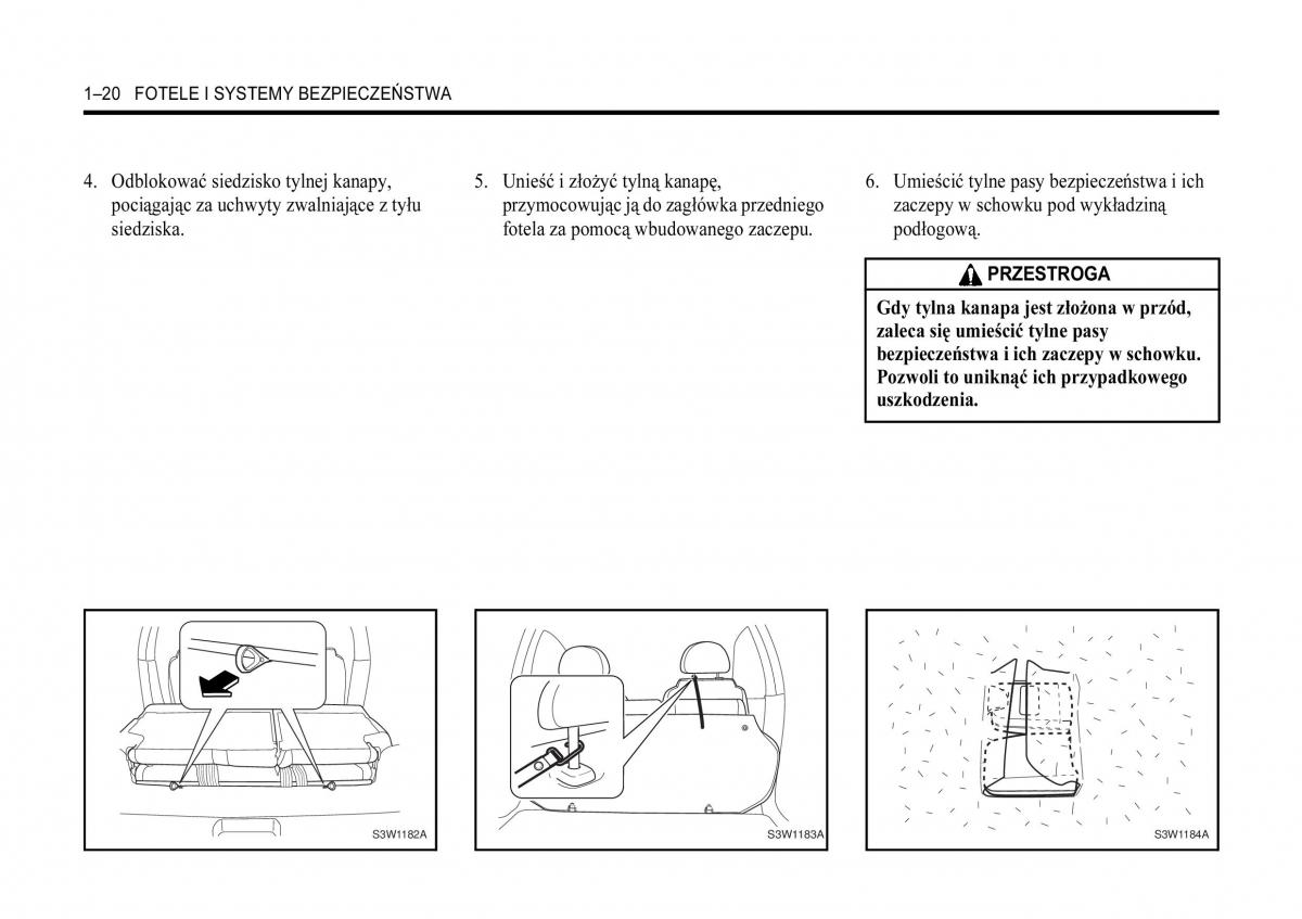 Chevrolet Aveo I 1 instrukcja obslugi / page 26