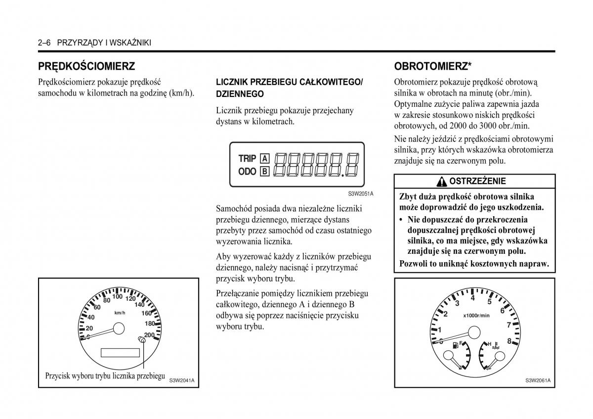 Chevrolet Aveo I 1 instrukcja obslugi / page 42