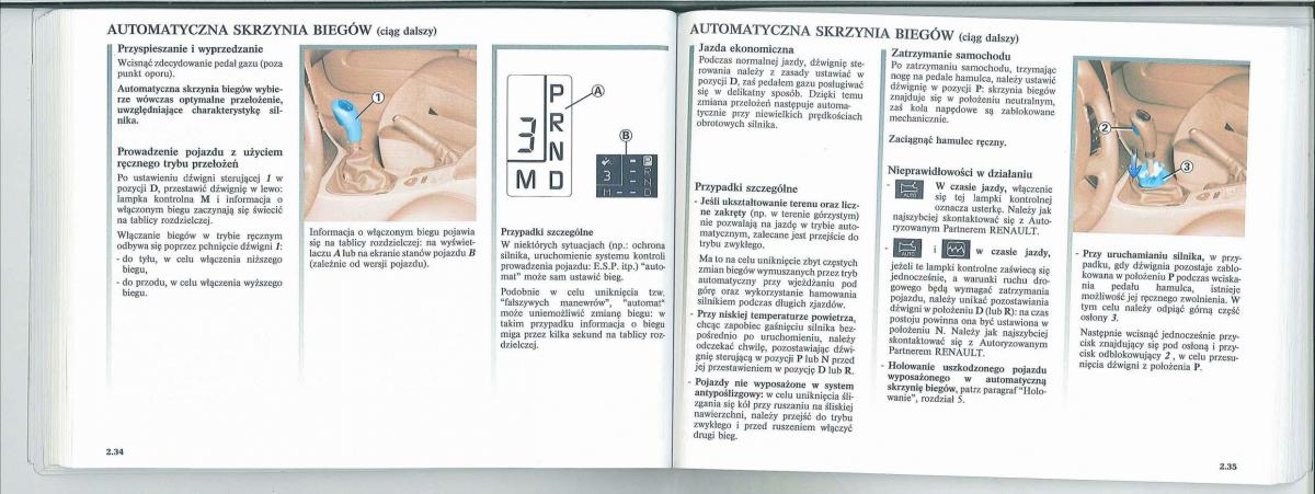 Renault Laguna II 2 instrukcja obslugi / page 68