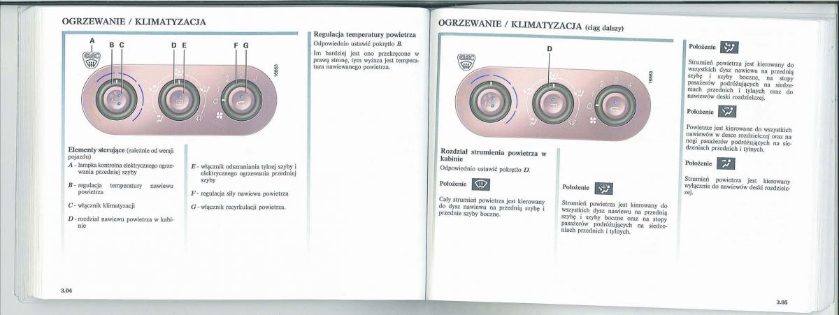 Renault Laguna II 2 instrukcja obslugi / page 71