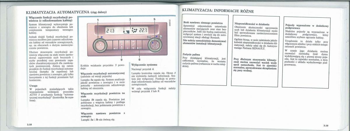 Renault Laguna II 2 instrukcja obslugi / page 78