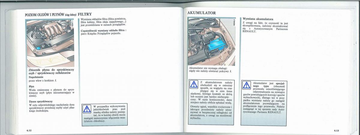 Renault Laguna II 2 instrukcja obslugi / page 95