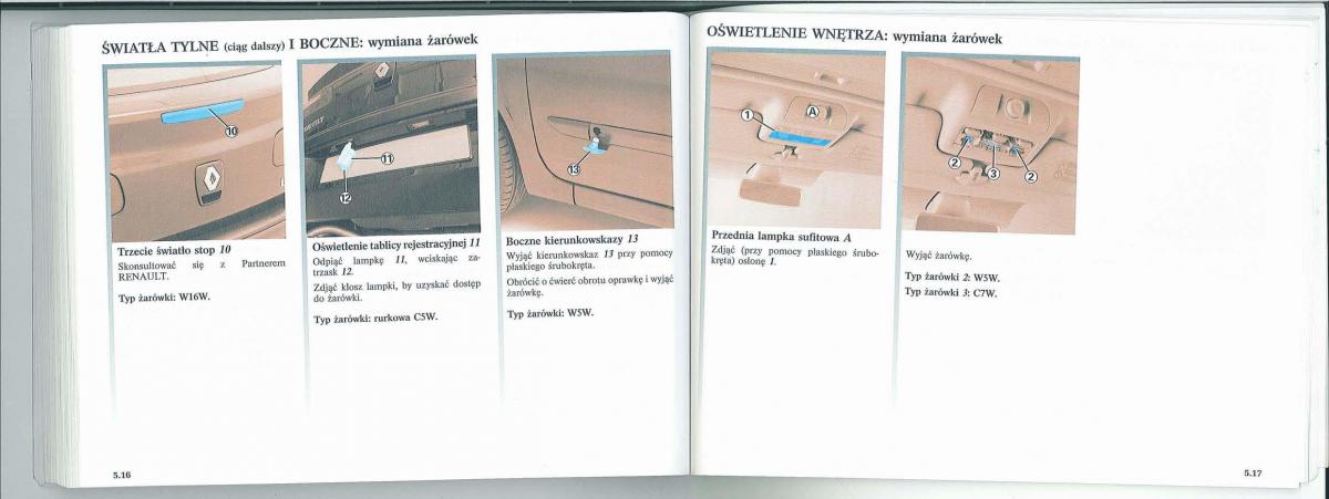 Renault Laguna II 2 instrukcja obslugi / page 105