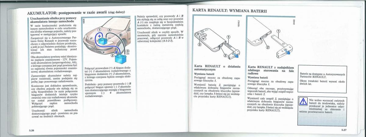 Renault Laguna II 2 instrukcja obslugi / page 110