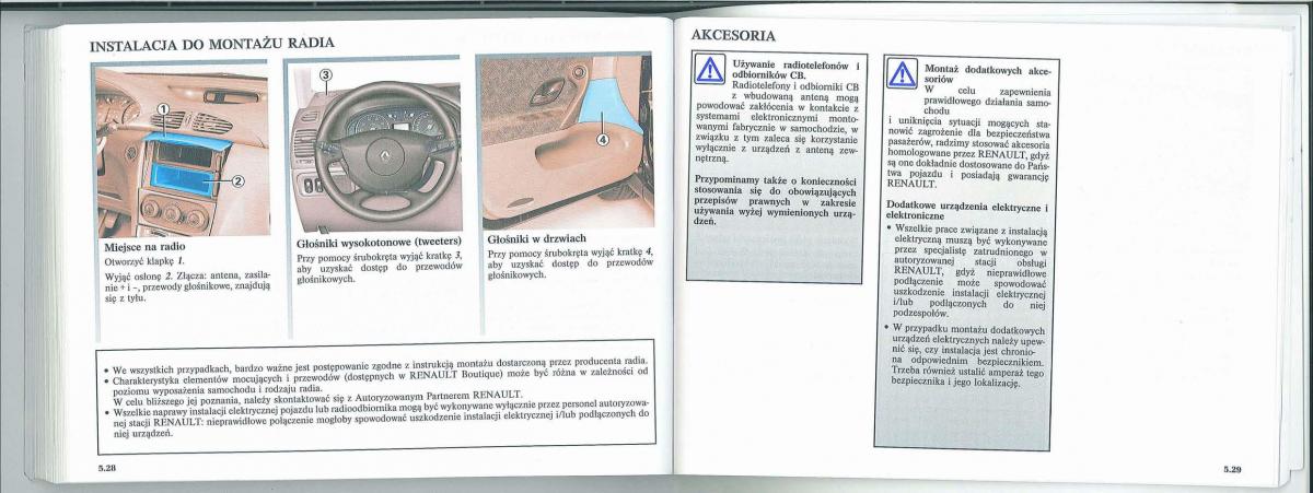 Renault Laguna II 2 instrukcja obslugi / page 111