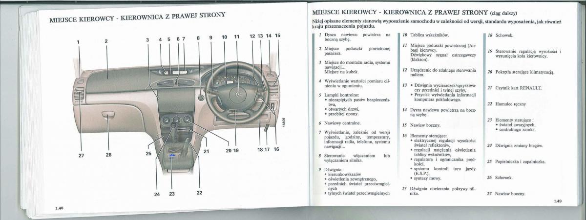 Renault Laguna II 2 instrukcja obslugi / page 29