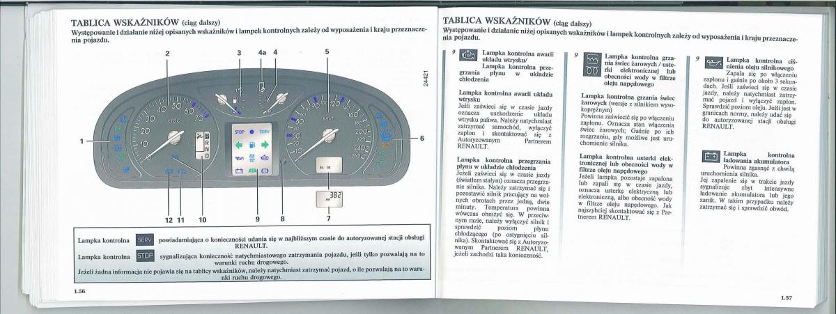 Renault Laguna II 2 instrukcja obslugi / page 33