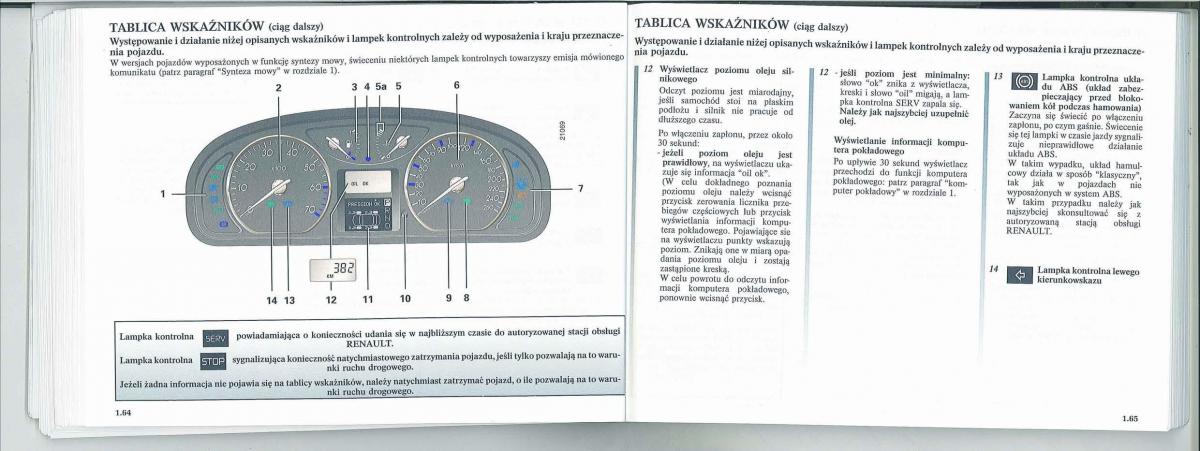 Renault Laguna II 2 instrukcja obslugi / page 37