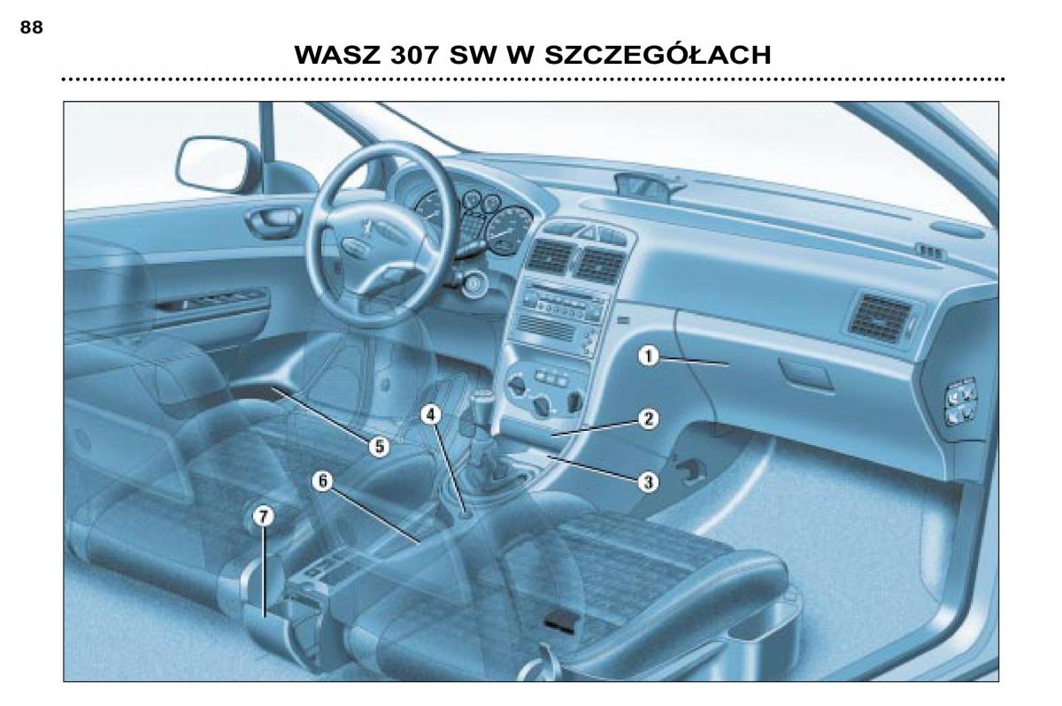 Peugeot 307 SW instrukcja obslugi / page 93