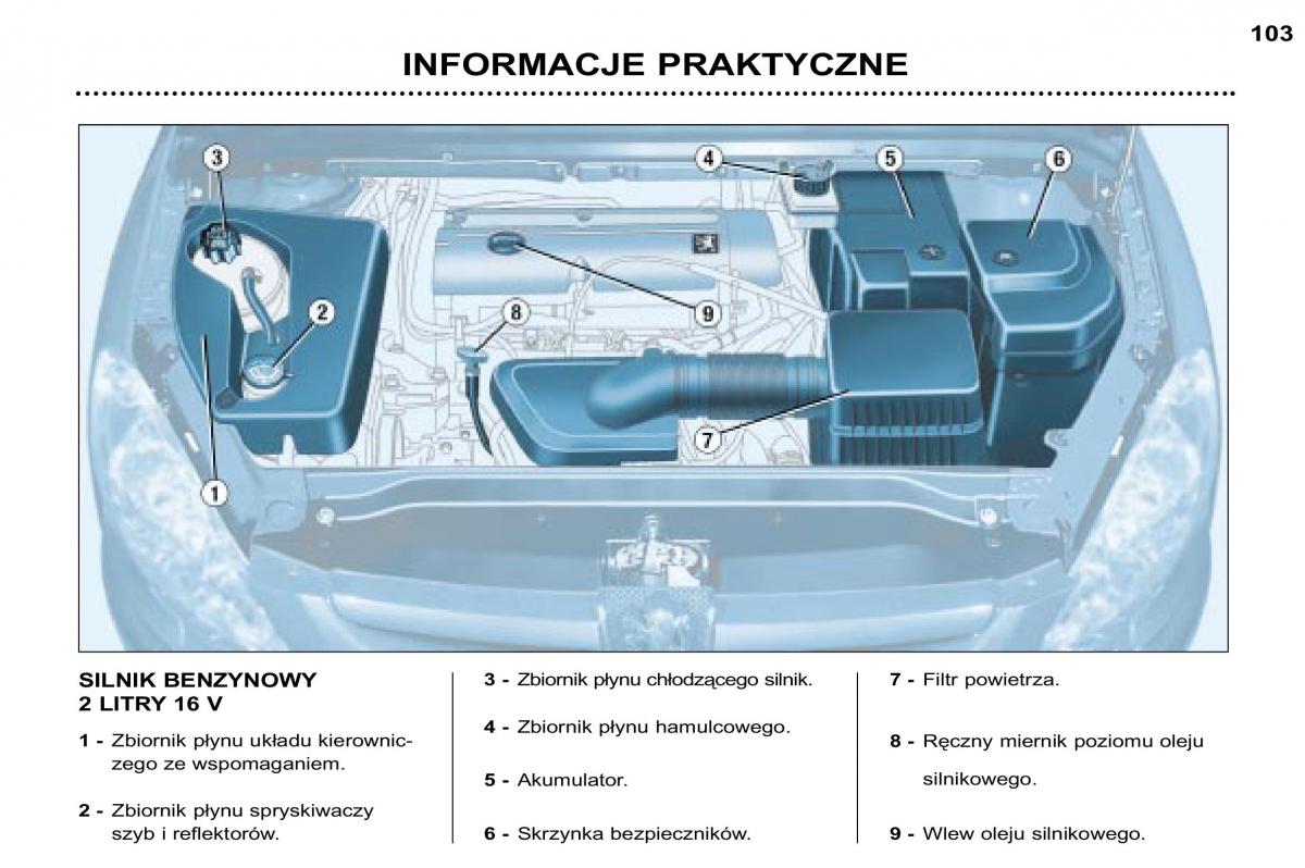 Peugeot 307 SW instrukcja obslugi / page 114