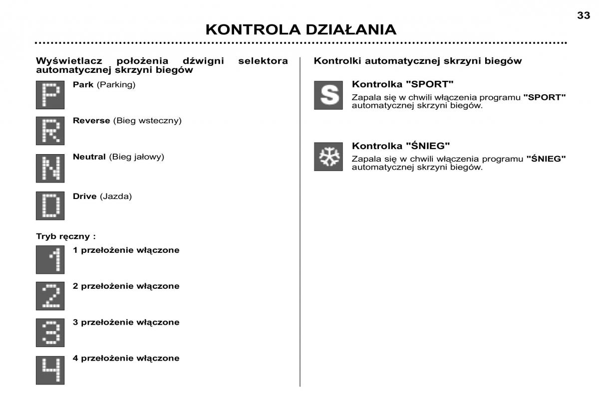 Peugeot 307 SW instrukcja obslugi / page 31