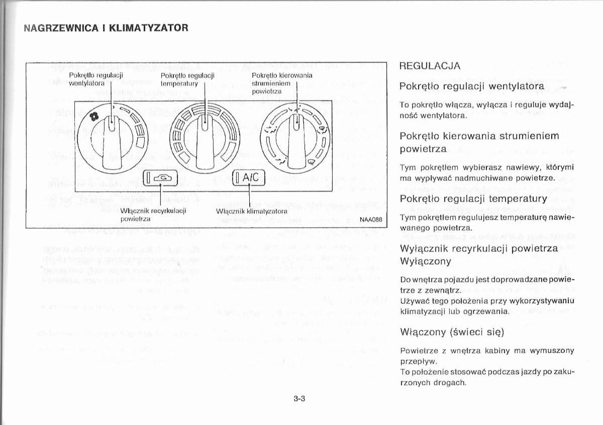 Nissan Primera P11 II instrukcja obslugi / page 59