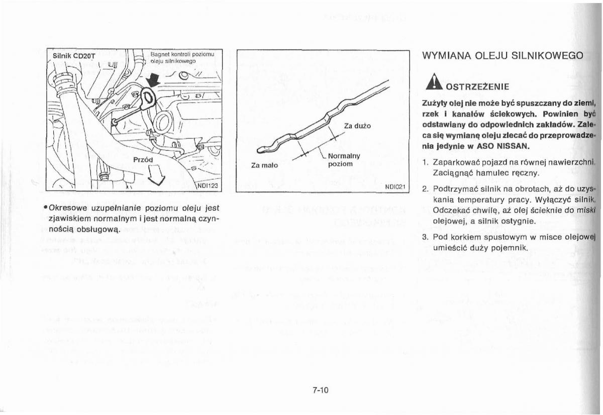 Nissan Primera P11 II instrukcja obslugi / page 144