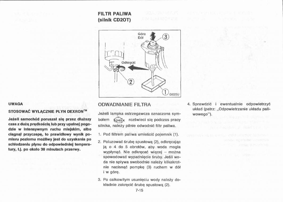 Nissan Primera P11 II instrukcja obslugi / page 149