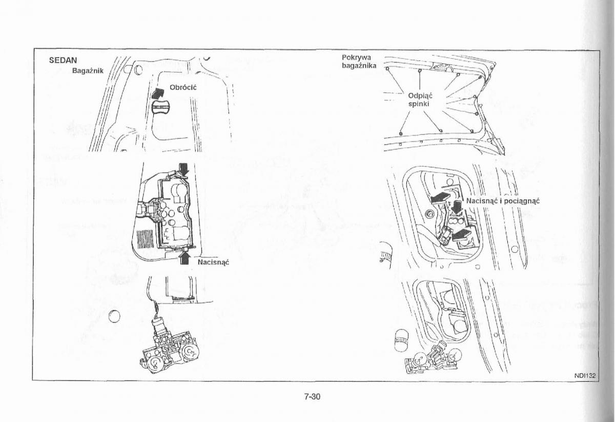 Nissan Primera P11 II instrukcja obslugi / page 164