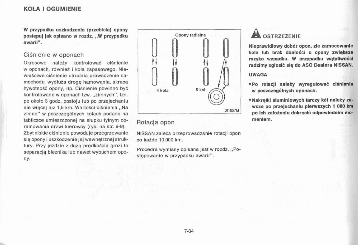 Nissan Primera P11 II instrukcja obslugi / page 168