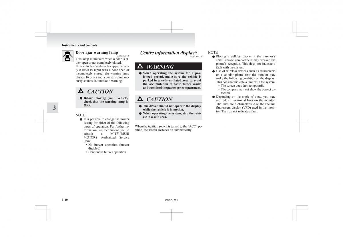 Mitsubishi L200 IV manual / page 95