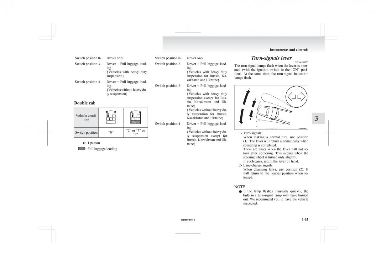 Mitsubishi L200 IV manual / page 118