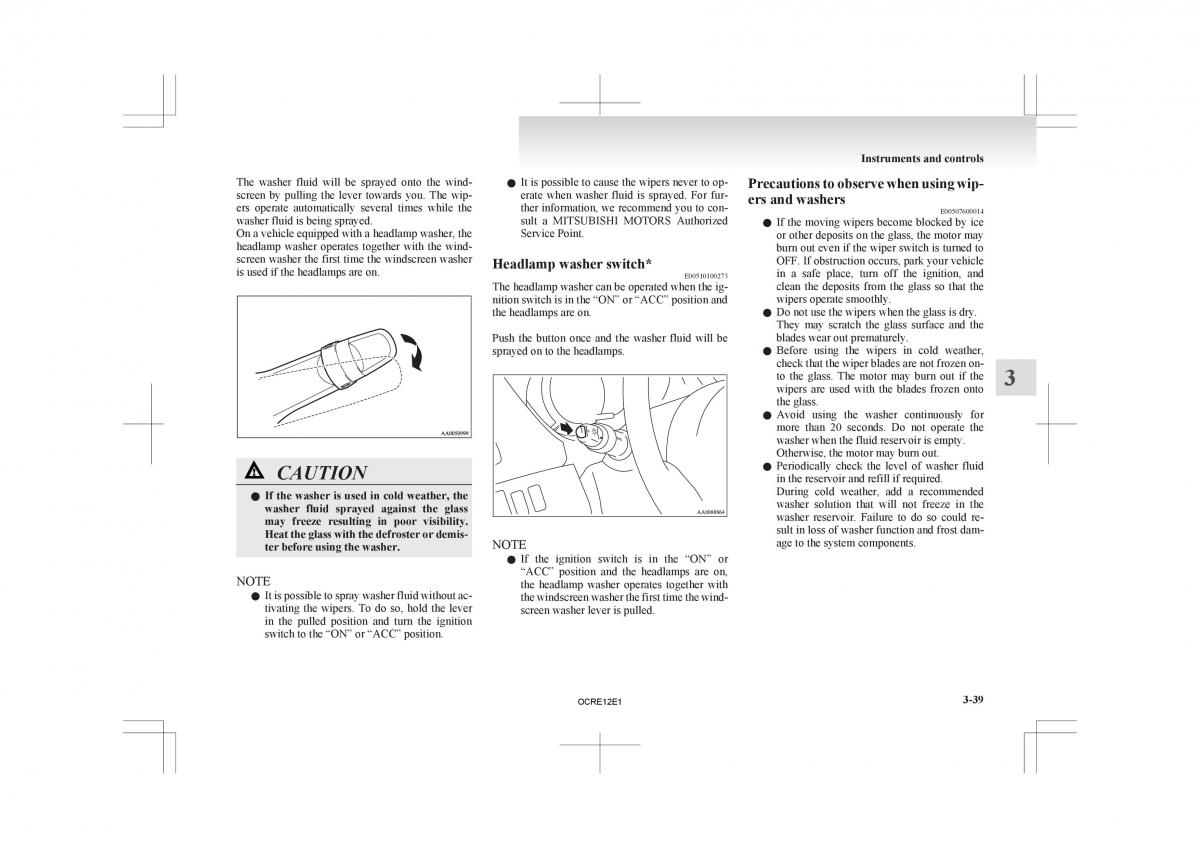 Mitsubishi L200 IV manual / page 124