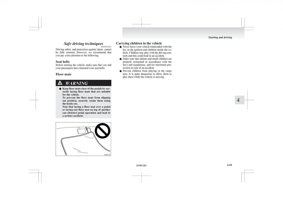 Mitsubishi L200 IV manual / page 128