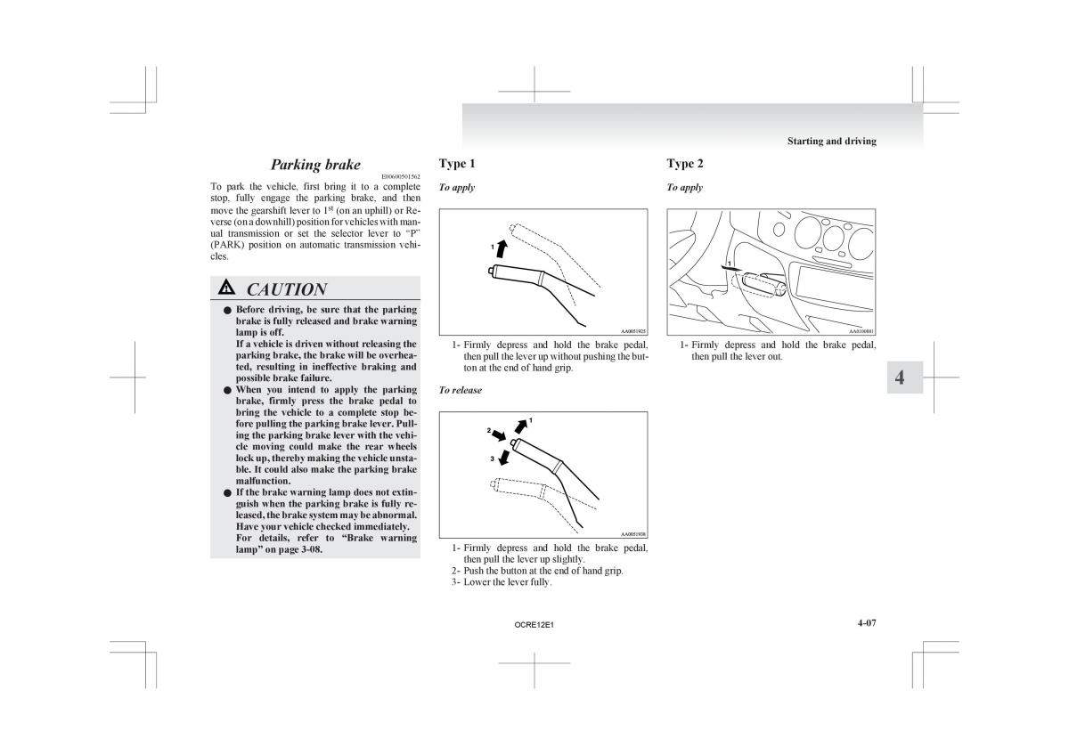 Mitsubishi L200 IV manual / page 132