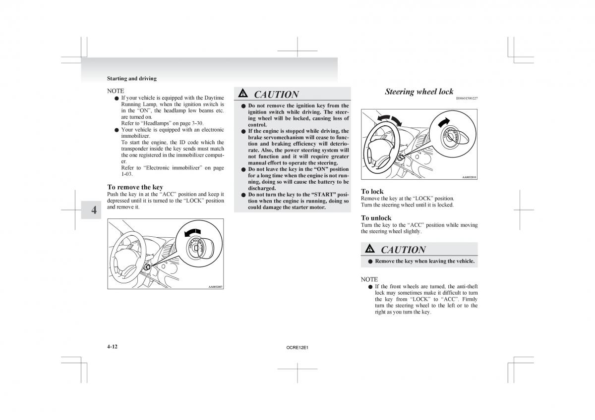 Mitsubishi L200 IV manual / page 137