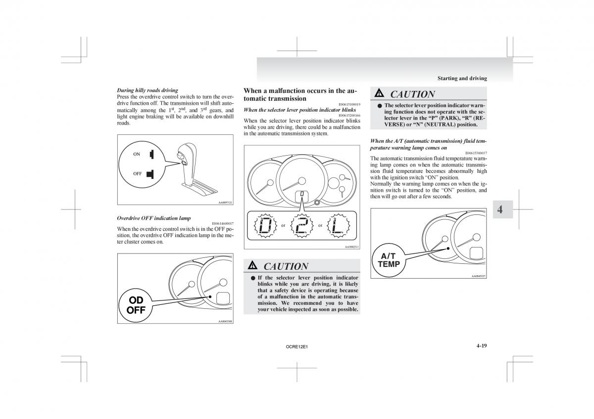 Mitsubishi L200 IV manual / page 144