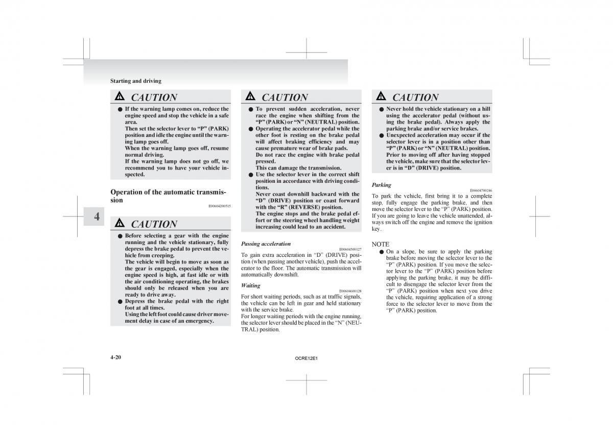 Mitsubishi L200 IV manual / page 145